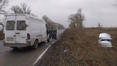На Полтавщині зіткнулися автомобілі: травмувалася жінка