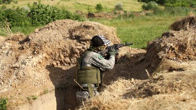 Як захистити місто в умовах війни: для черкаських добровольчих формувань провели навчання