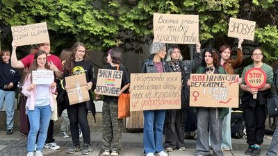 Акція проти проєкту нового Цивільного кодексу проходить в Ужгороді