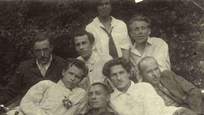 Мешканці будинку "Слово", 1920-ті Мешканці будинку "Слово", 1920-ті