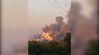 Черговий "хлопок": в окупованому Хрустальному продовжує детонувати склад боєприпасів Черговий "хлопок": в окупованому Хрустальному продовжує детонувати склад боєприпасів