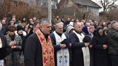 В останню дорогу провели захисника України Василя Мимрика В останню дорогу провели захисника України Василя Мимрика