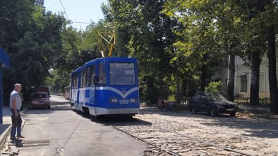 На вулиці Миколаєва виїхав реконструйований трамвай