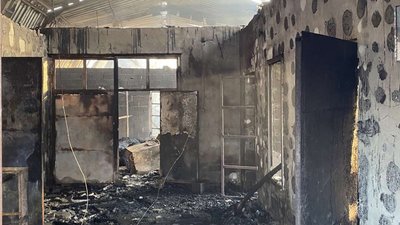 У Мукачеві пожежа винищила більше півтори сотні свиней У Мукачеві пожежа винищила більше півтори сотні свиней