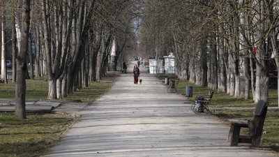 Херсон, погода, природа, зима