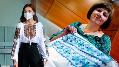 Вишиванка для королеви. Як прикарпатка популяризує український стрій в Іспанії та допомагає під час війни
