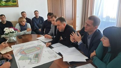 Виділили 40 мільйонів гривень: у Житомирі продовжать реконструкцію стадіону "Полісся" Виділили 40 мільйонів гривень: у Житомирі продовжать реконструкцію стадіону "Полісся"