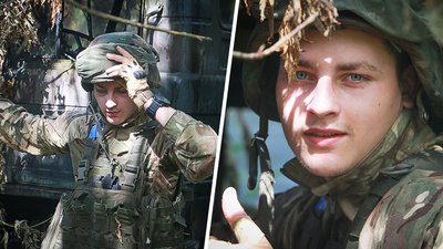 Гвардієць розповів, як нищив російські безпілотники на Харківщині