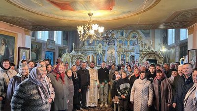 Перше богослужіння українською мовою. Миньківці. 