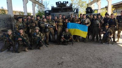 Батальйон Нацгвардії, яким командує Денис Нохрін Батальйон Нацгвардії, яким командує Денис Нохрін