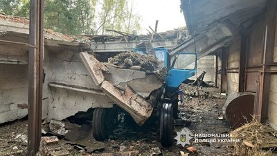 Постраждали двоє цивільних, пошкоджена сільгосптехніка: Герані атакували Сосницьку громаду