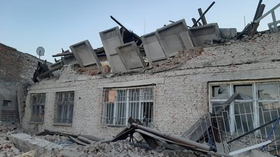 "Інформація про нібито вибух, який зруйнував будівлю в Ужгороді, неправдива", — міськрада