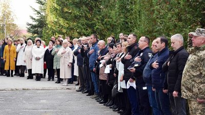 У Шумську відкрили "Алею пам’яті" У Шумську відкрили "Алею пам’яті"
