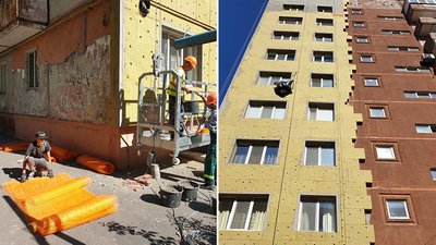 ОСББ у Кропивницькому утеплює будинок. 70% витрат відшкодує державний фонд