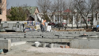 Новий дитсадок: в Овручі на Житомирщині розпочали монтаж модульних конструкцій будівлі Новий дитсадок: в Овручі на Житомирщині розпочали монтаж модульних конструкцій будівлі