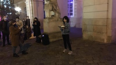 Львів'яни влаштували публічні читання книги "Справа Василя Стуса"