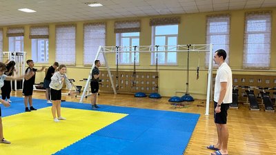 Вікторія Верех на тренуванні, груден 2023, Тернопіль Вікторія Верех на тренуванні, груден 2023, Тернопіль