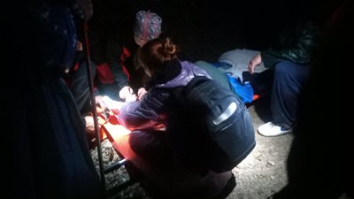 Прикарпатські рятувальники допомогли туристці зі Львова Прикарпатські рятувальники допомогли туристці зі Львова