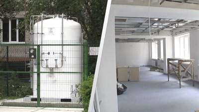 У Житомирі в обласній лікарні завершують будівництво нового відділення реанімації
