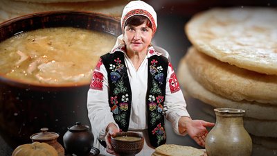 Східні млинці з потравкою