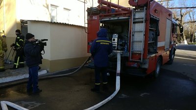 У херсонській обласній лікарні сталася пожежа У херсонській обласній лікарні сталася пожежа