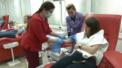 У Львові здавали кров для передчасно народжених дітей