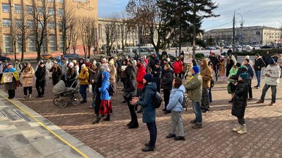 Мітинг "Гроші на ЗСУ" в Черкасах 23 грудня Мітинг "Гроші на ЗСУ" в Черкасах 23 грудня