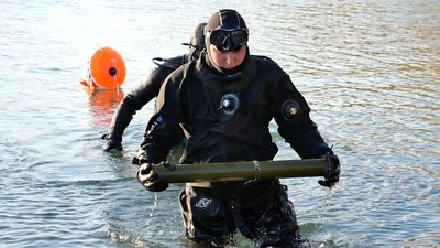 У водоймі на Донеччини знайшли протитанкові гранати