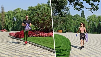 Плоггінг по-олександрійськи. Двоє жителів Кіровоградщини збирають сміття під час пробіжок
