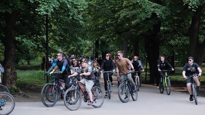 У центрі Чернівців відбувся велопробіг