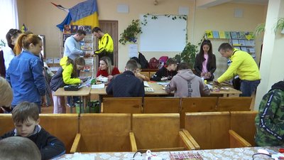 Віницькі волонтери зорганізували майстер-класи для родин-переселенців Віницькі волонтери зорганізували майстер-класи для родин-переселенців