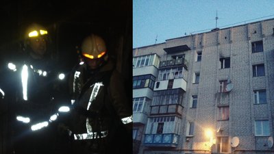 Вночі пожежники врятували двох людей з пожежі на Сумщині