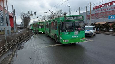 Працівники заводу у Харкові перекрили проспект — вимагають зарплатню
