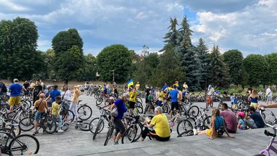 В Ужгороді вдруге провели благодійний велозаїзд "BIGCITYRIDE"