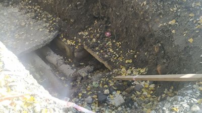 Франківські комунальники хотіли закопати живцем кошенят, які залізли під теплотрасу Франківські комунальники хотіли закопати живцем кошенят, які залізли під теплотрасу