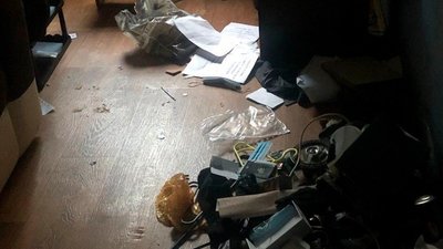 Пограбована квартира в Пролісному