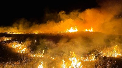 На Миколаївщині сталося три пожежі внаслідок обстрілів
