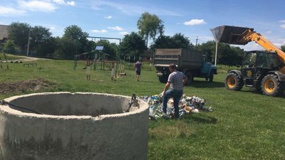 У громаді на Тернопільщині ліквідували стихійні сміттєзвалища