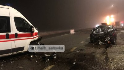 ДТП зі швидкою на Харківщині: водій легковика загинув