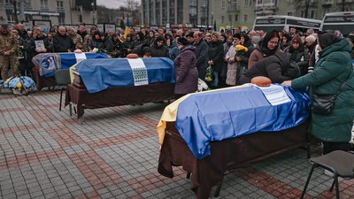 З Сергієм Деркачем, Євгенієм Герасимиком та Назарієм Антонюком попрощались у Рівному