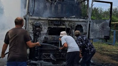 Атаки РФ, авто, загиблі, поранений, Нікопольщина