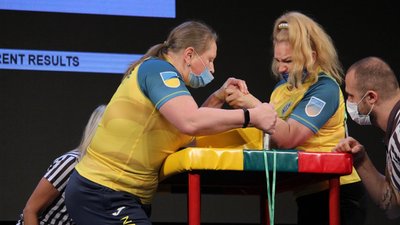Спортсмени Житомирщини на чемпіонаті Європи з армспорту здобули понад два десятки медалей Спортсмени Житомирщини на чемпіонаті Європи з армспорту здобули понад два десятки медалей