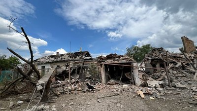 Донецька область руйнування під час війни