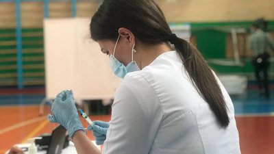 У Івано-Франківську відкрили центр масової вакцинації від COVID-19 У Івано-Франківську відкрили центр масової вакцинації від COVID-19