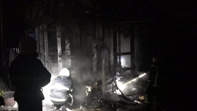 Під час пожежі на Одещині загинула людина Під час пожежі на Одещині загинула людина