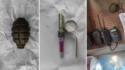 У жителя Тростянця на Сумщині знайшли незаконну зброю
