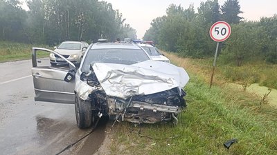 На Львівщині внаслідок ДТП травмовані четверо дорослих та 2-річний хлопчик