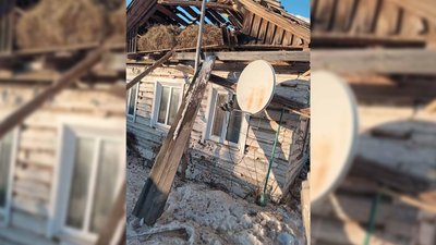 У селі Карабани 3 лютого 2026 року російський дрон влучив у приватний будинок