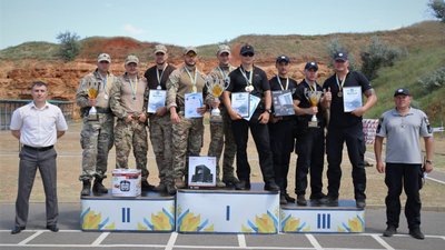 Чемпіонат з практичної стрільби: херсонські силовики змагались на влучність