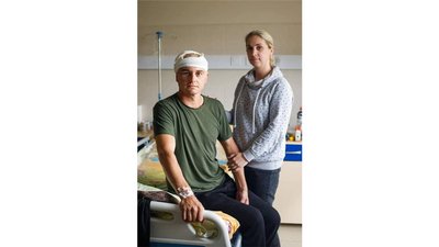 Як франківські медики рятували життя військового з Чорноморська Як франківські медики рятували життя військового з Чорноморська